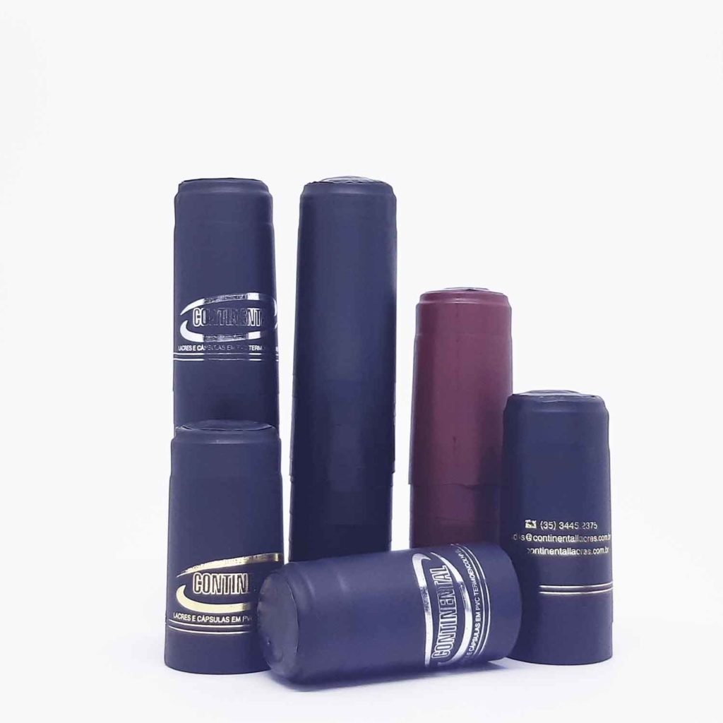 cápsula fechada termoretratil termoencilhivel continental lacres doces pimenta vinhos licores