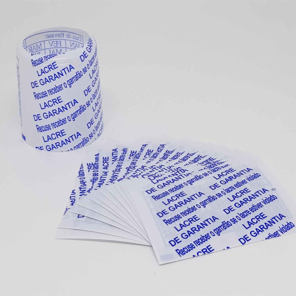 lacre termoencolhivel branco personalizado agua longo continental termoretratil encolhimento doce pvc